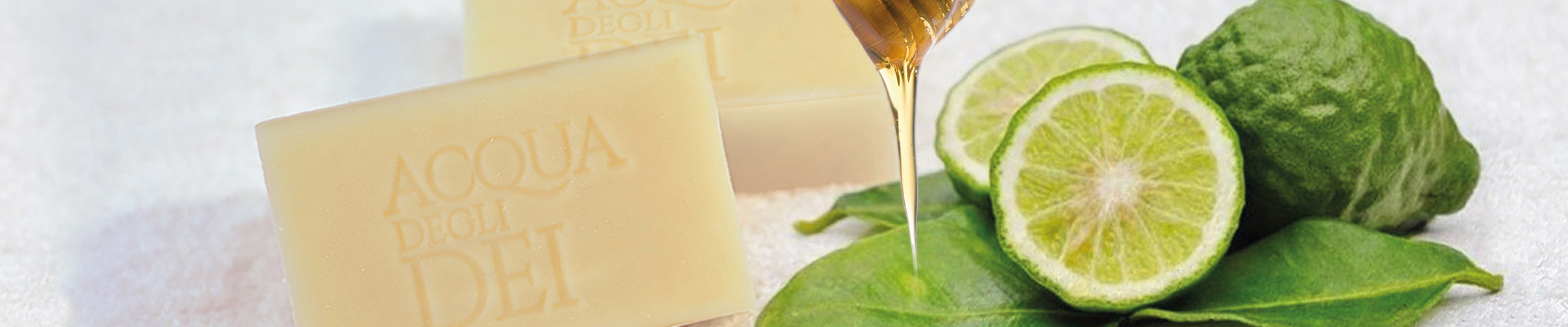 Bergamiele Liquid herbal soap with bergamot and organic honey from Calabria.